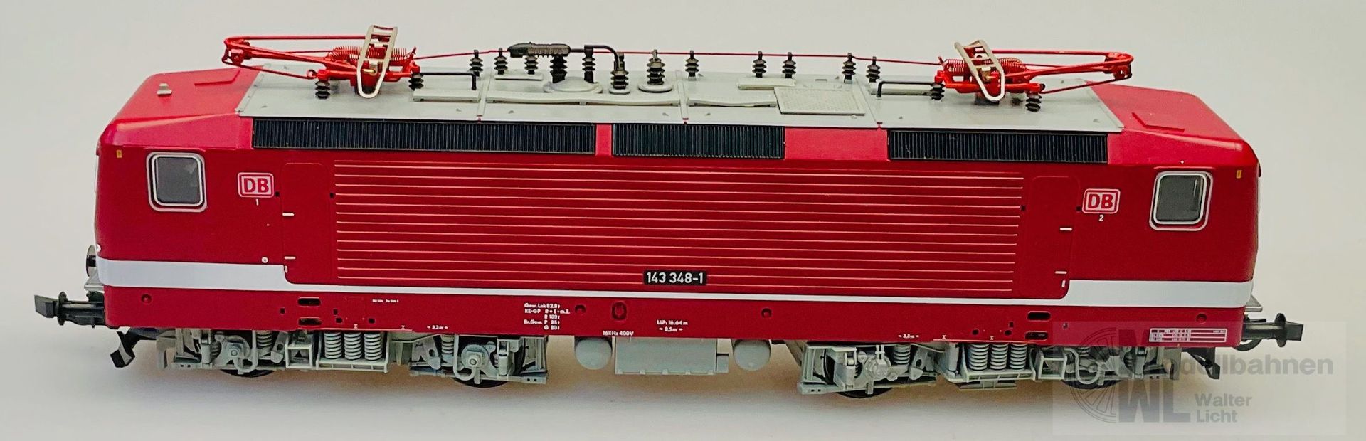 Roco 43680 - Roco - E-Lok BR 143 348-1 DB Ep.IV altrot H0/GL